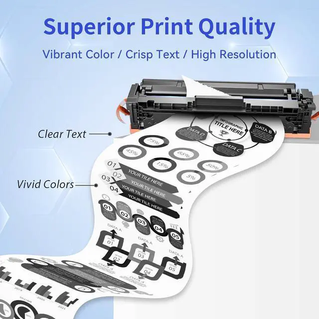 Alt view image 5 of 7 - 075H Black High Capacity Toner Compatible for Canon MF665Cdw MF663Cdw
