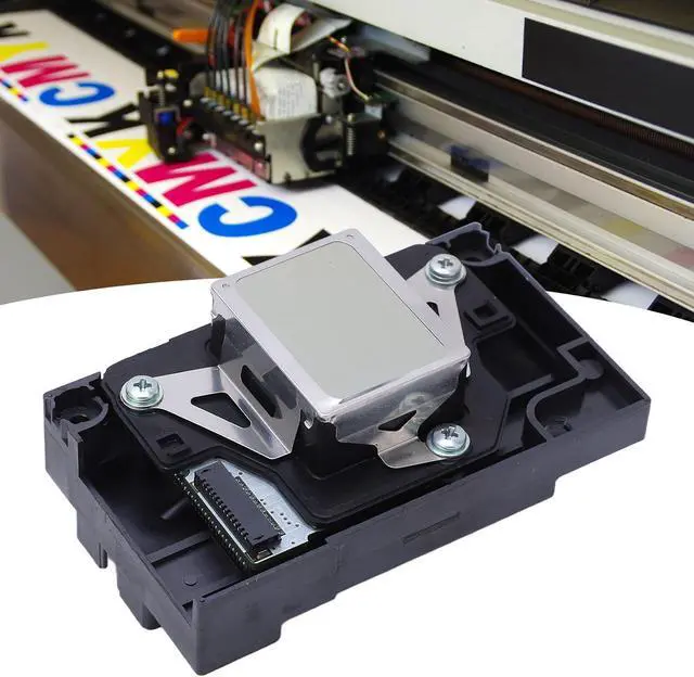 Alt view image 7 of 7 - R290 Printer Print Head Color Printhead ABS Printer Accessories Clear Smoothly Printing Printhead Replacement for L801 L800 L805 TX650 T50 L850