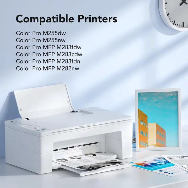 Alt view image 2 of 7 - 206A W2110A Black Toner for Color LaserJet Pro MFP M283fdw M283cdw Printer