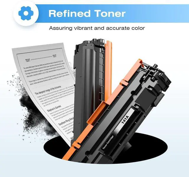 Alt view image 7 of 7 - 141A W1410A Toner Cartridges for HP LaserJet M110w M140w MFP M139w Printer