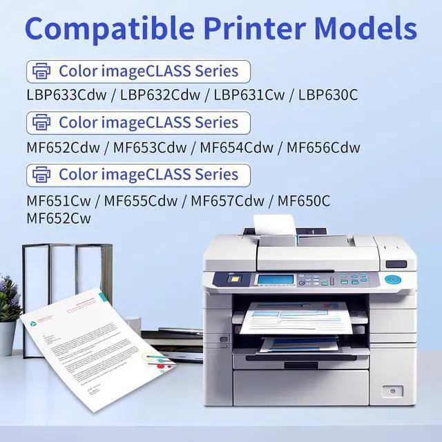 Alt view image 3 of 7 - 067H Toner Cartridge Set 067 MF656Cdw MF654Cdw MF650C LBP632Cdw High Yield