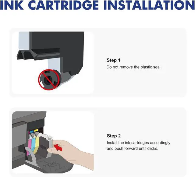 Alt view image 4 of 7 - LC506 LC506XL Ink Cartridges for Brother Printer MFC-J4355DW MFC-J4555DW