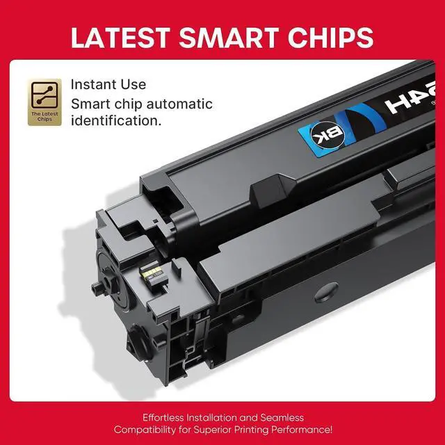 Alt view image 4 of 7 - Quark 054H Toner Cartridge Compatible for Canon 054 H CRG054 Toner 4-Pack