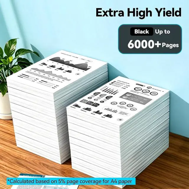 Alt view image 4 of 7 - B410 B415 Black Toner Cartridge with New Chip, Ultra High Yield 25000 Pages, 1 Pack, Compatible with VersaLink B410 B415 Laser Printer