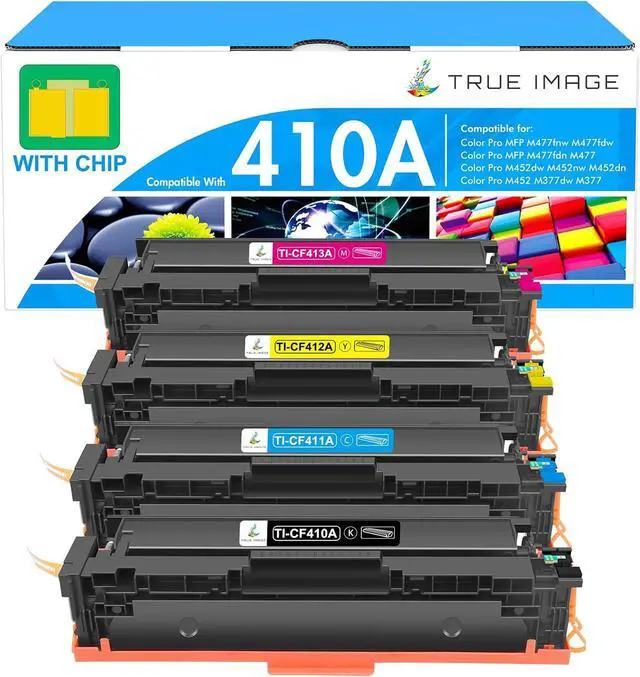 Main image of 410A Toner Cartridge 4 Pack 410X MFP M477fnw M477fdw M477fdn M452dn