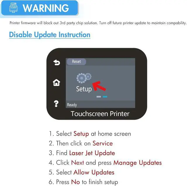Alt view image 5 of 7 - 206X 206A Black Toner Cartridge High Yield W2110X W2110A M283fdw 2 Pack