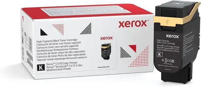 Main image of Xerox Genuine C410 Black High Capacity Toner Cartridge (10500 Pages) -006R04685