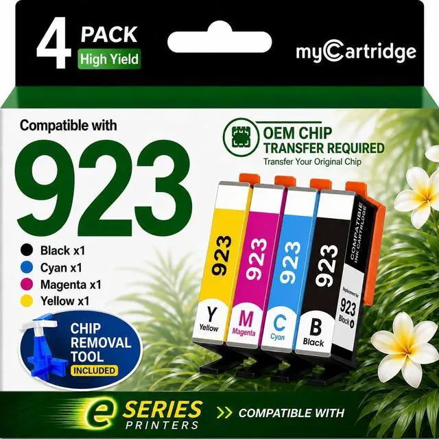 Main image of myCartridge 923 Ink Cartridges Combo Pack Replacement for HP 923 Ink