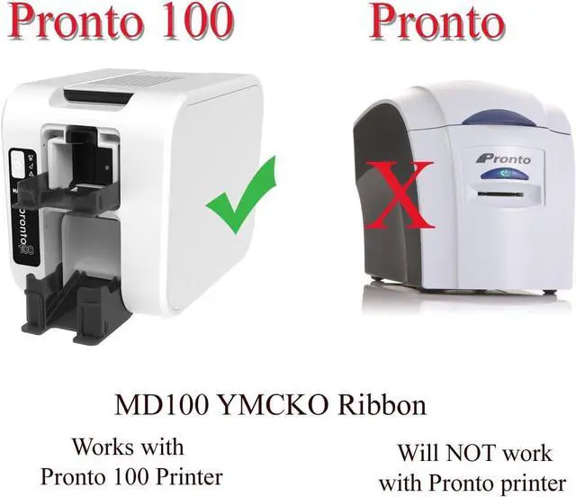 Alt view image 2 of 3 - Magicard Pronto100 MD100YMCKO Ribbon with CardPresso Software