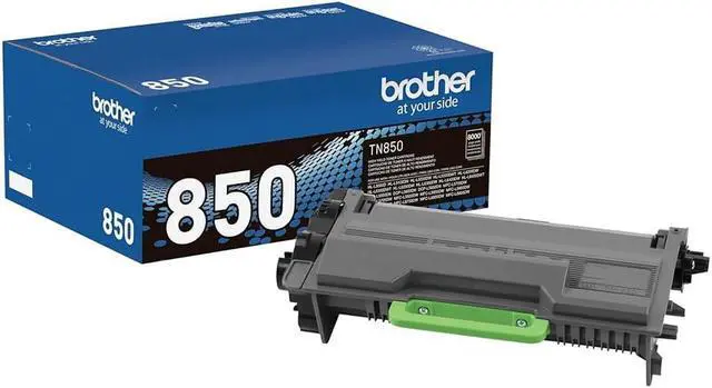 Alt view image 2 of 7 - Brother Genuine TN850 Black High Yield Toner Cartridge, Up to 8,000 Pages, Bundle with Deco Essentials Printer eBook for HL-L6200DW, MFC-L5800DW, MFC-L5700DW, HL-L5200DW, HL-L5100DN, HL-L6400DW