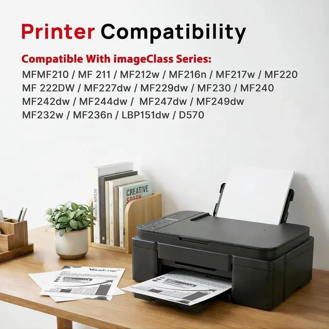 Alt view image 2 of 6 - Valuetoner Compatible Toner Cartridge Replacement for Canon 137 Black Toner Cartridge 9435B001AA for ImageClass D570 MF242dw MF244W MF247dw MF249dw MF236n MF232w LBP151dw MF227dw MF210 (Black, 4-Pack)