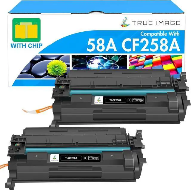 Main image of 58A Toner Cartridge Black CF258A 58X CF258X M428fdw with Chip Ink 2 Pack