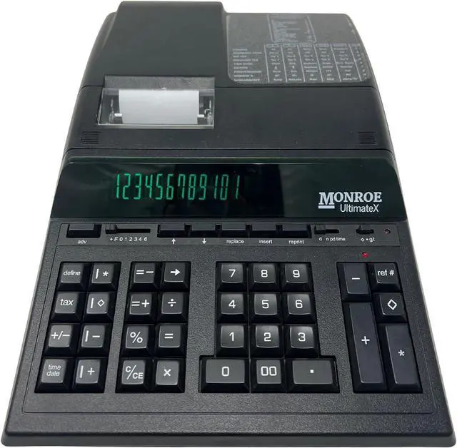 Main image of Monroe UltimateX Executive Printing Calculator with Edit and Reprint Capabilities