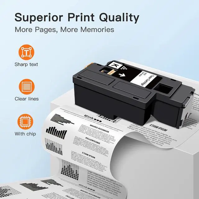 Alt view image 3 of 6 - E-Z Ink Remanufactured Toner Cartridge Replacement for Xerox WorkCentre 6027 6025, Phaser 6022 6020 (1 Black 106R02759, 1 Cyan 106R02756, 1 Magenta 106R02757, 1 Yellow 106R02758, 4 Pack)
