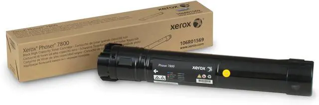 Main image of Xerox Phaser 7800 Black High Capacity Toner Cartridge (24000 Pages) - 106R01569