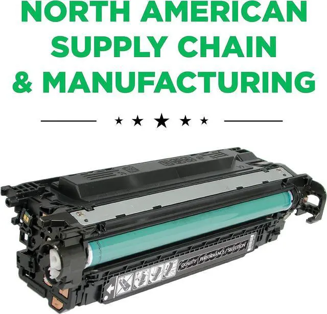 Alt view image 2 of 7 - Clover Remanufactured Toner Cartridge Replacement for HP CE250A (HP 504A)