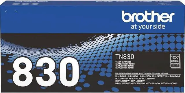 Alt view image 3 of 7 - Brother Genuine TN830 Black Standard Yield Toner Cartridge, Up to 1,200 Page, Bundle with Deco Essentials Printer eBook for MFC-L2820DW, HL-L2460DW, MFC-L2900DW, HL-L2420DW, HL-L2405W