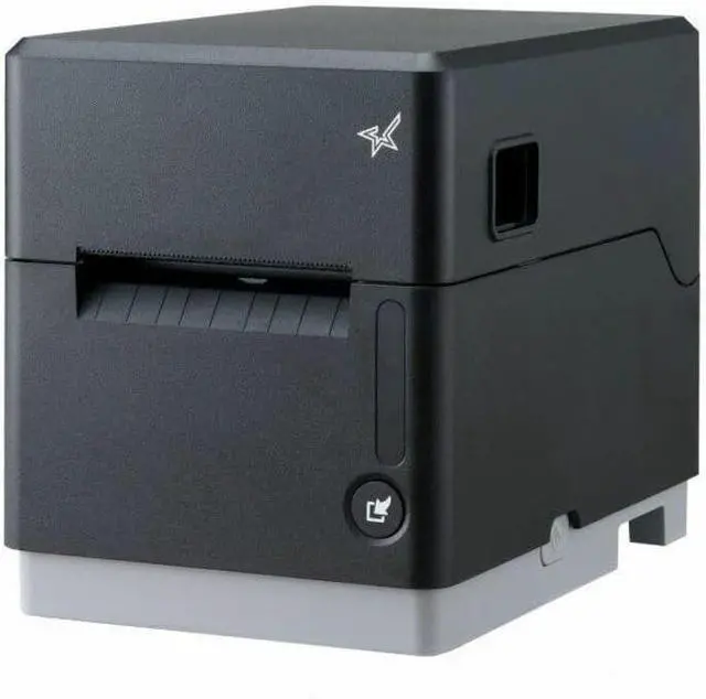 Main image of Star Micronics mC-Label3 MCL32CBI Direct Thermal Printer - Monochrome - Desktop - Label Print - Ethernet - USB - Bluetooth - Black - 3.15" Print Width - 203 dpi - for PC, Android, iOS