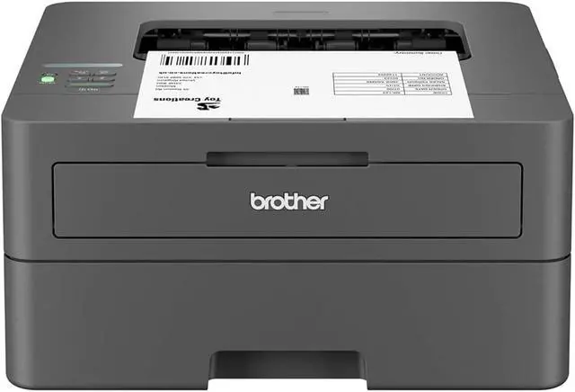Alt view image 2 of 4 - Brother Wireless Compact Monochrome Laser Printer HLL2405W Bundle with High Speed 6-Foot USB Type B 2.0 Printer Cable to USB Type-C & A and Print Like a Pro Deco Essentials Guide
