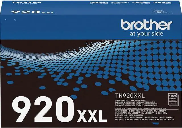 Alt view image 3 of 7 - Brother Genuine TN920XXL Black Super High Yield Toner Cartridge, Up to 11,000 Pages, Bundle with Deco Essentials Printer eBook for HL-L5210DW, MFC-L5710DW, HL-L6210DW, HL-L6210DWT