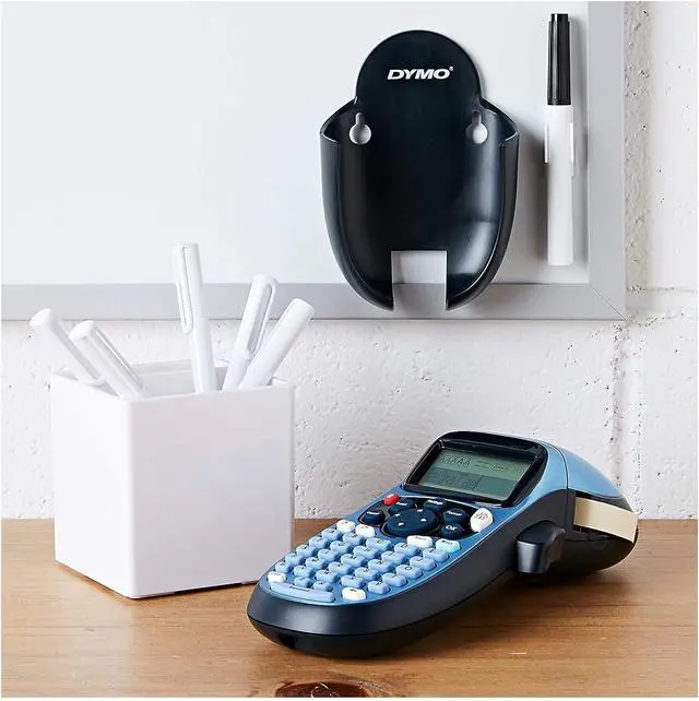 Alt view image 4 of 4 - Dymo LetraTag LT-100H Plus Label Maker ABC Keyboard, Blue