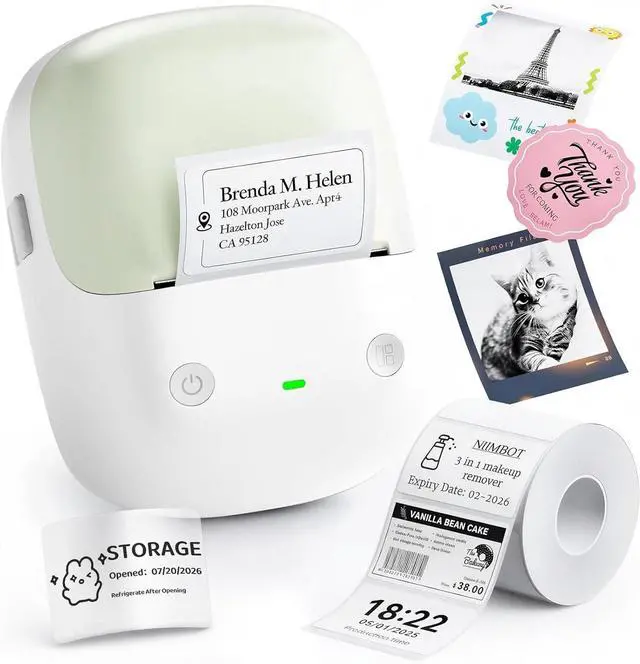 Main image of NIIMBOT B2 Label Maker Machine with Tape, 2 Inch Portable Label Printer