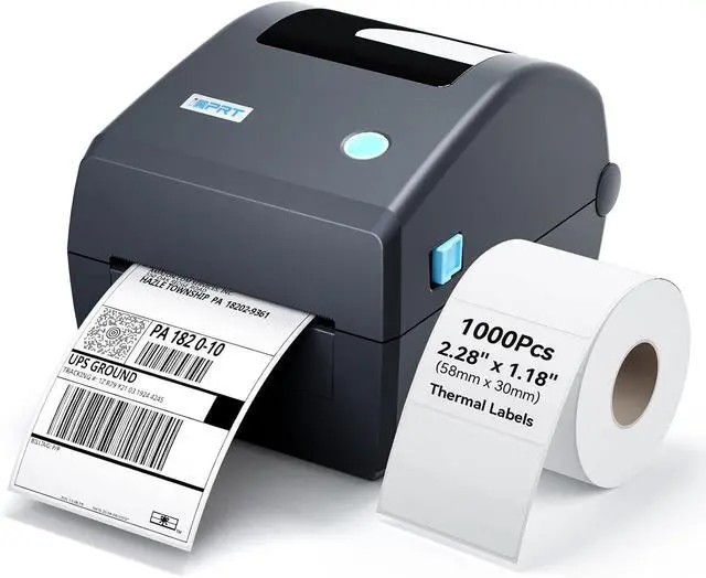 Main image of iD880 Industrial Thermal Printer with 1000Pcs 2.28' × 1.18' Labels
