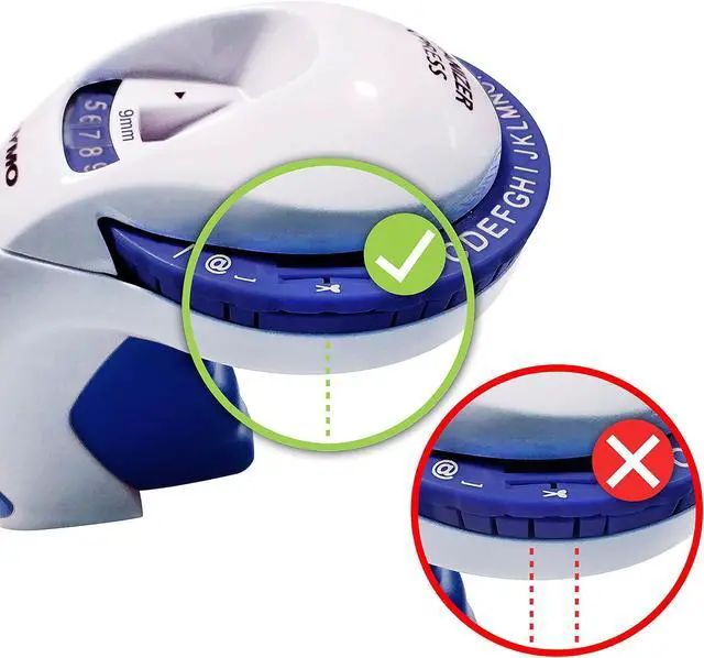 Alt view image 3 of 7 - Dymo Omega Home Embossing Label Maker
