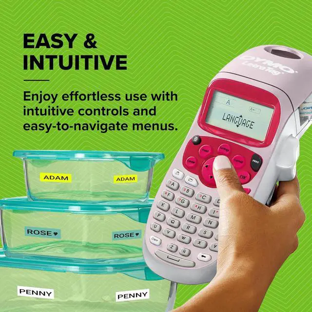 Alt view image 6 of 7 - DYMO® LetraTag LT-100H Handheld Label Maker