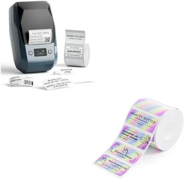 Main image of NIIMBOT M2 2 Inch Thermal Transfer Label Maker, 300DPI Bluetooth Label Printer, Label Maker Machine for Office, Garden, Lab, Outdoor Equipment, Cable, Jewelry, 8-10 Years Duration for Label No Fade