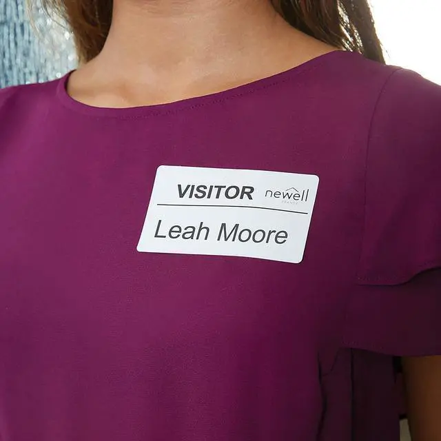 Alt view image 7 of 7 - Dymo Name Badges 41 x 89 mm White Pack of 300 11356