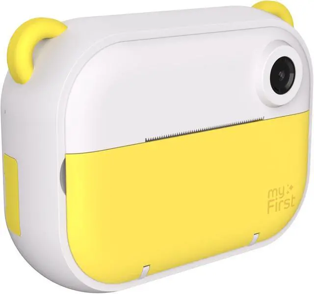 Alt view image 3 of 7 - myFirst Camera Insta Wi - Kids Digital Camera Instant Print, Label Maker, Unlimited Printing, 12MP Photos 1080P Video and Selfie Lens, Memory Card, Neck Lanyard, for Kids 3-12 (Yellow)