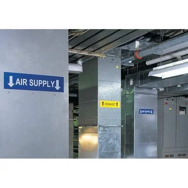 Alt view image 2 of 6 - Brady 113123 GlobalMark 100' Length x 4" Width, B-595 Vinyl, Green Indoor/Outdoor Tape