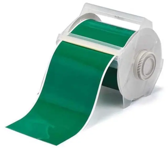 Main image of Brady 113123 GlobalMark 100' Length x 4" Width, B-595 Vinyl, Green Indoor/Outdoor Tape