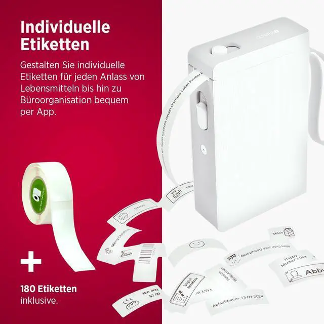 Alt view image 4 of 7 - Olympia P22 Label Printer