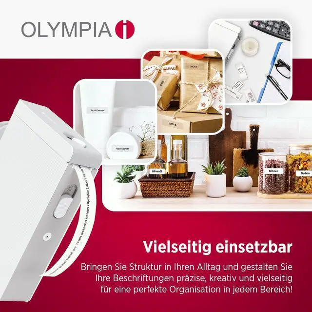 Alt view image 7 of 7 - Olympia P22 Label Printer