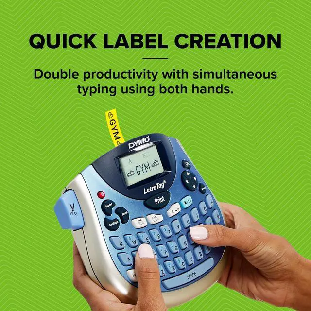 Alt view image 2 of 7 - DYMO LetraTag LT-100T Label Maker