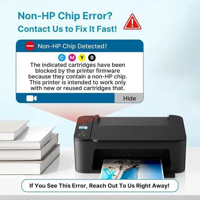 Alt view image 7 of 7 - 910XL Ink Cartridges for HP Printers Remanufactured Ink Cartridges Replacement for HP 910 Ink HP910 Work for OfficeJet Pro 8025e 8025 8028e 8028 8035e 8035 OfficeJet 8015e 8022e 8015 Printers