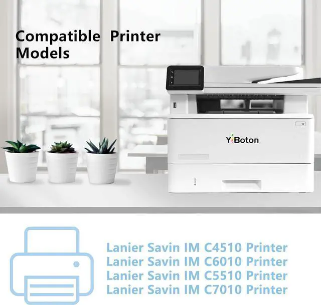 Alt view image 2 of 7 - Compatible with Ricoh IM C4510 IM C6010 High Yield Toner Cartridge