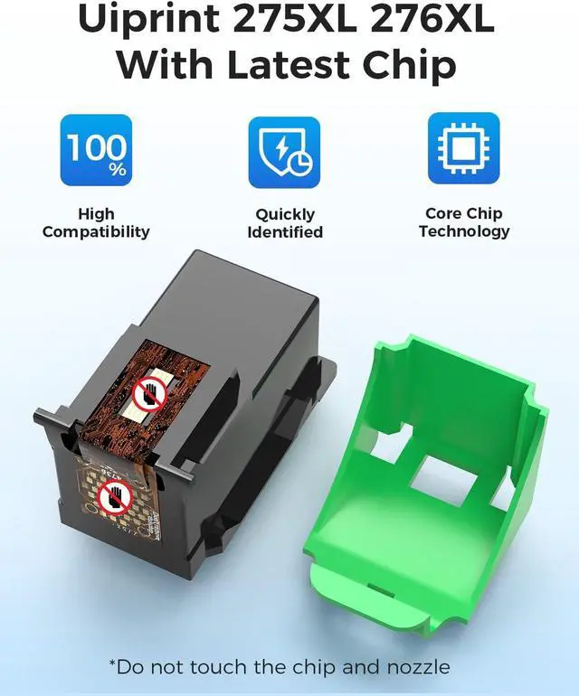 Alt view image 4 of 7 - 275 and 276 Ink Cartridges Replacement for Canon Ink 275 and 276 XL
