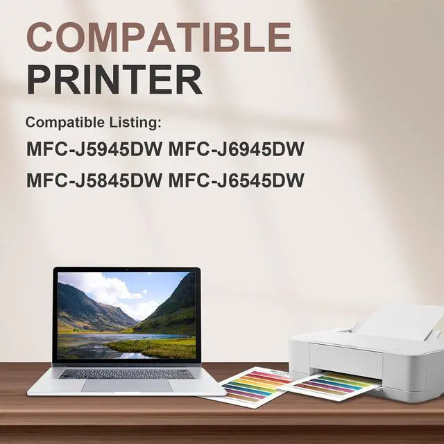 Alt view image 2 of 5 - Ultra High Yield LC3039 LC3039XXL Ink Cartridges LC3039BK LC3039C LC3039M LC3039Y Ink 4-Pack Replacement for Brother MFC-J5945DW MFC-J6945DW MFC-J5845DW MFC-J6545DW Printers