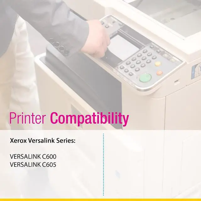 Alt view image 5 of 6 - CS Replacement Compatible with Xerox VERSALINK C600 Toner Cartridge