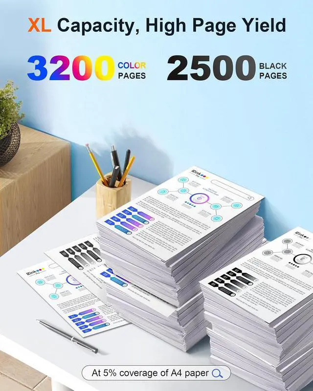 Alt view image 3 of 7 - Compatible HP 218X Toner Cartridges 4 Pack with Chip for HP Color LaserJet pro MFP 3301fdw 3301sdw Compatible for 218X 218 218A Toner for LaserJet pro MFP 3301fdw 3301sdw 3301cdw 3201dw W2180X