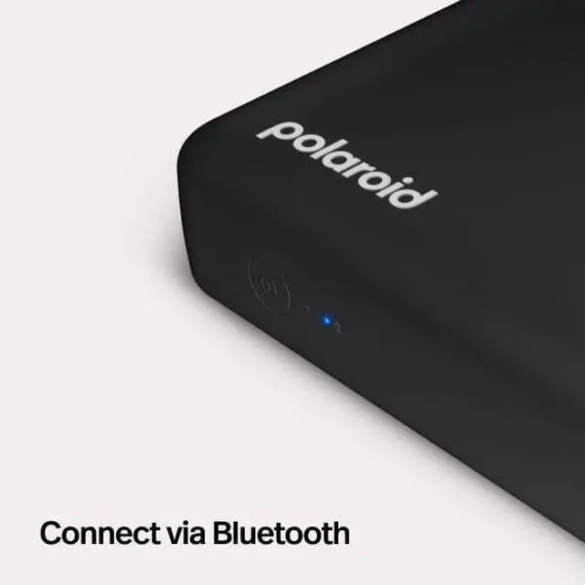 Alt view image 4 of 7 - The Imaging World Polaroid Hi-Print - Bluetooth Connected 2x3 Pocket Phone Photo Printer (Black) with 2 Polaroid Hi·Print 2x3 Paper Cartridges (40 Sheets) + Microfiber Cloth