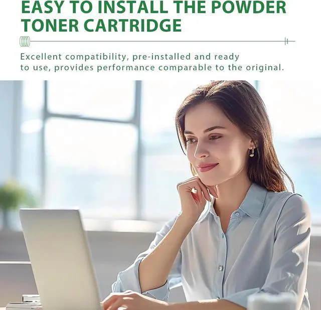 Alt view image 5 of 7 - C8030 C8045 Black Toner Cartridge Compatible for Xerox Altalink C8030 C8035 C8045 C8055 C8070 Toner for 006R01697 Cartridge High Yield 26,000 Pages (2 Black)
