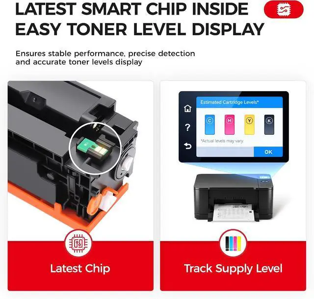 Alt view image 5 of 7 - 075H Black High Capacity Toner Cartridge 2-Pack with Chip Replacement for Canon 075 075H Toner Compatible for Canon Color imageCLASS MF662Cdw MF663Cdw MF665Cdw LBP646Cdw LBP647Cdw LBP640 MF660 Printer