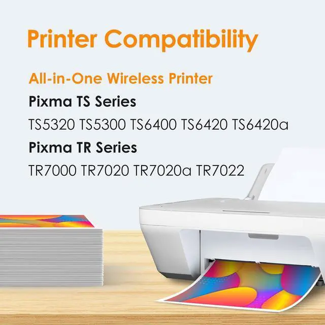 Alt view image 2 of 6 - PG-260 XL CLI-261 XL Replacement for Canon 260 and 261 Ink Cartridges Work with Canon TS6400 TS6420 TS6420a TR7020a TR7020 TR7022 TR7022a TS5300 TS5320 Printer (2 Cartridges)