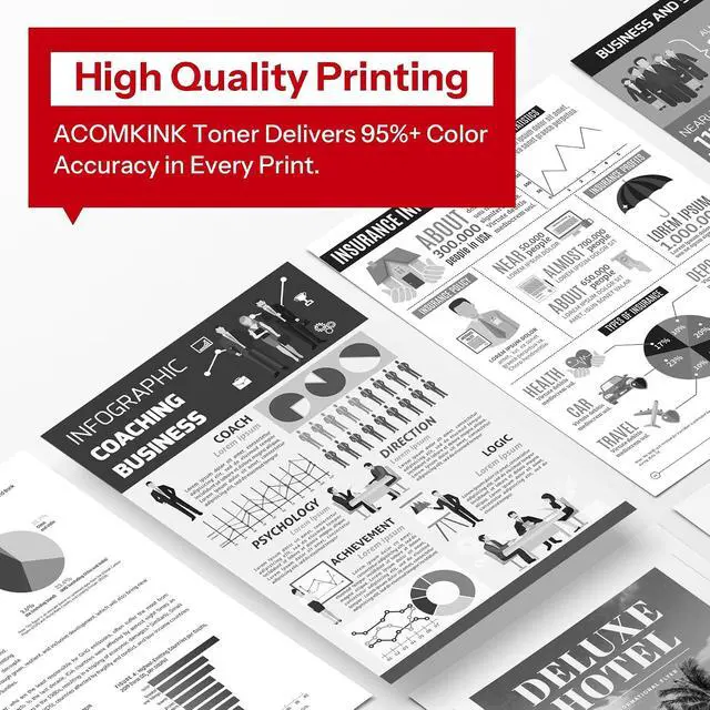 Alt view image 5 of 6 - Cartridge 067H CRG067H Toner Cartridge Black Replacement for Canon 067H Color imageCLASS MF656Cdw LBP633Cdw LBP632Cdw MF653Cdw MF654Cdw Printer Ink, 2 Pack