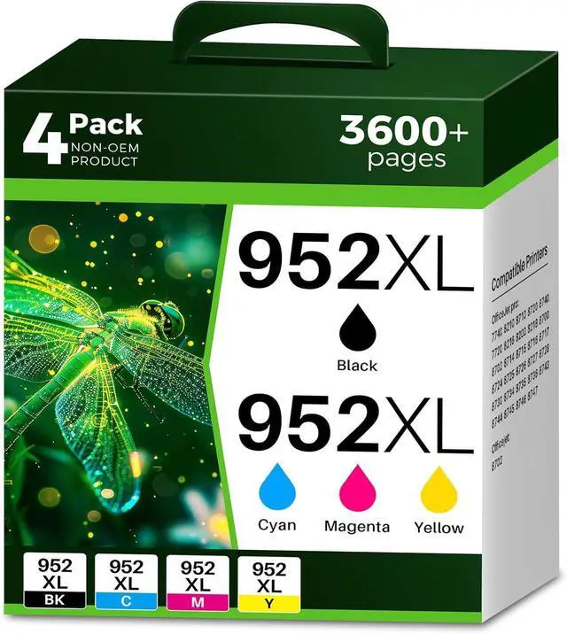 Main image of Q-Image 952XL High Yield Ink Cartridge Replacement for OfficeJet Pro 7740