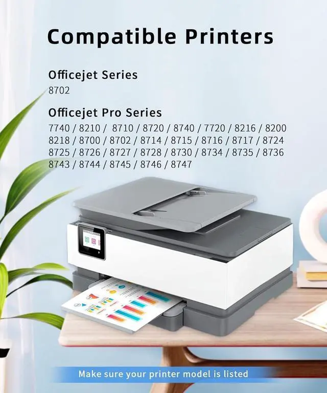 Alt view image 3 of 7 - Q-Image 952XL High Yield Ink Cartridge Replacement for OfficeJet Pro 7740